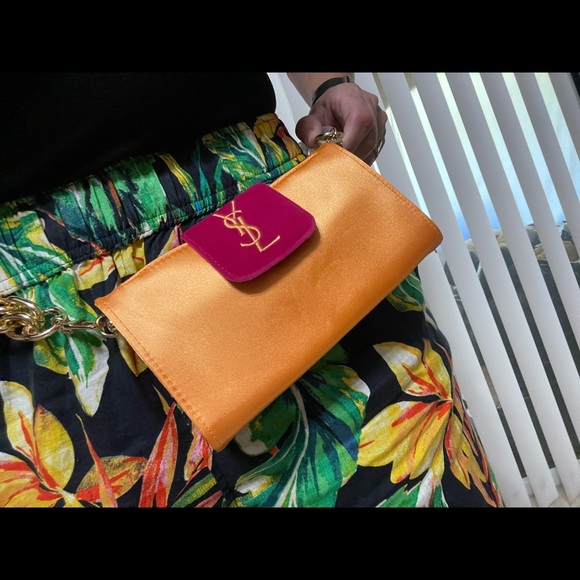 Yves Saint Laurent Bags Euc Authentic Ysl Makeup Clutch Turned Bum